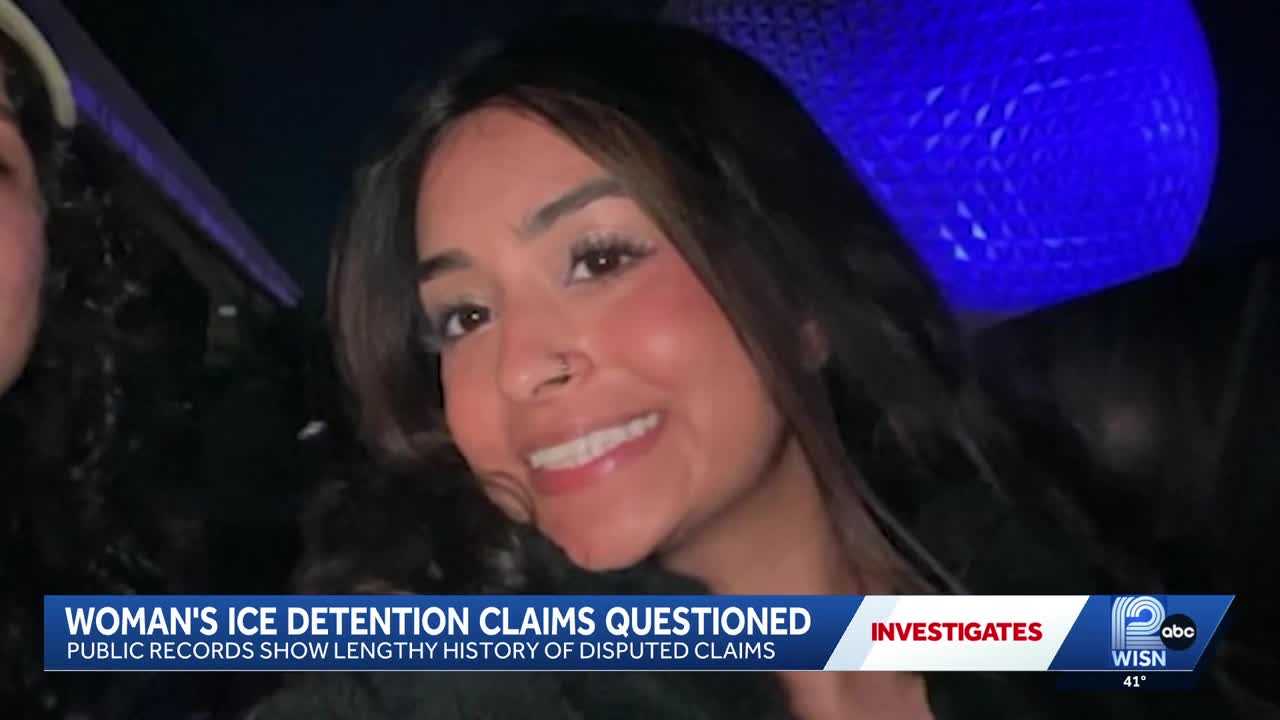 Records document history of credibility issues by woman claiming illegal ICE detention in WI, IL
