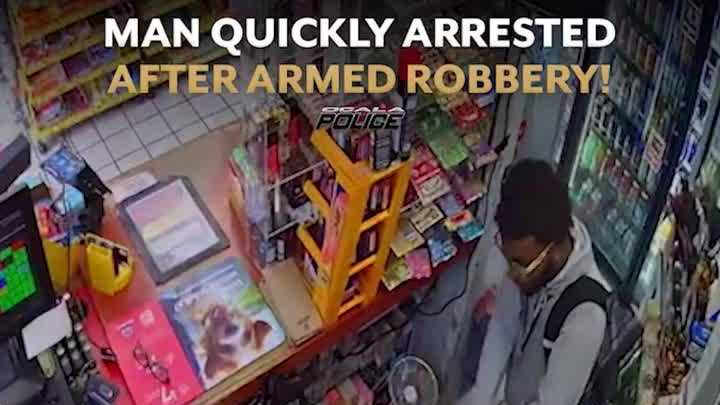 Ocala man arrested for alleged armed robbery of gas station