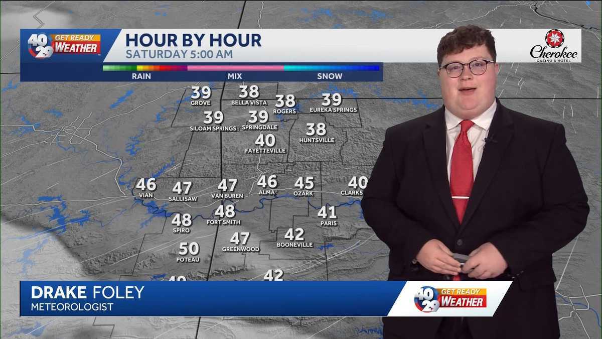 A seasonal start to the weekend in Arkansas