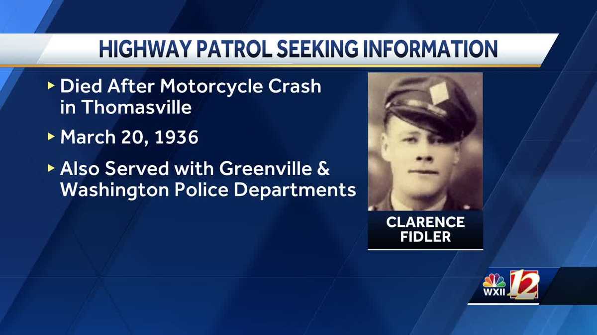 North Carolina Highway Patrol searches for family of fallen trooper