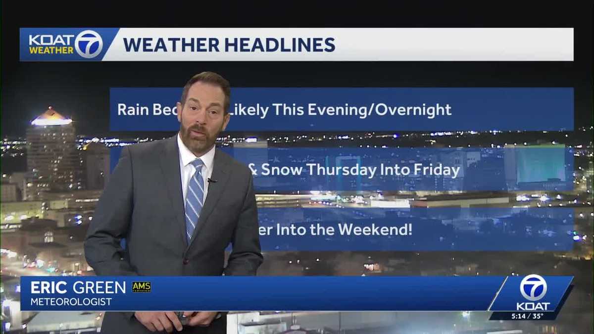 Winter Storm Warnings issued for parts of the state, Impact Weather begins this evening