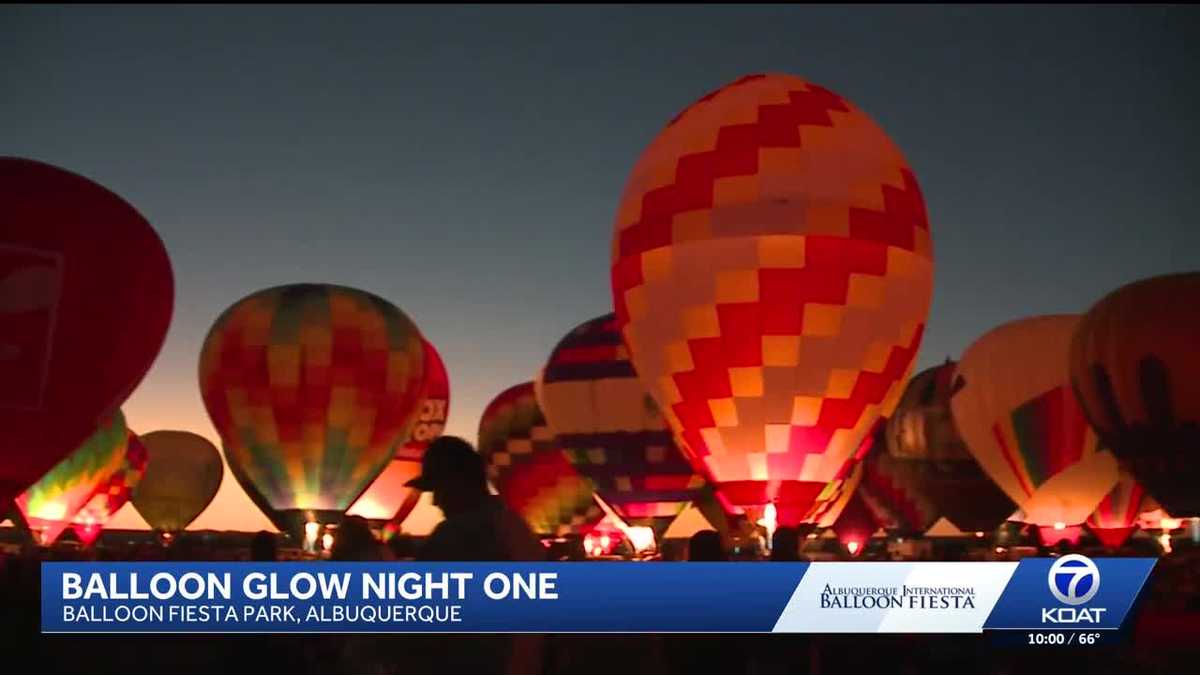 Balloon glow brings families together at the 54th annual Albuquerque Balloon Fiesta