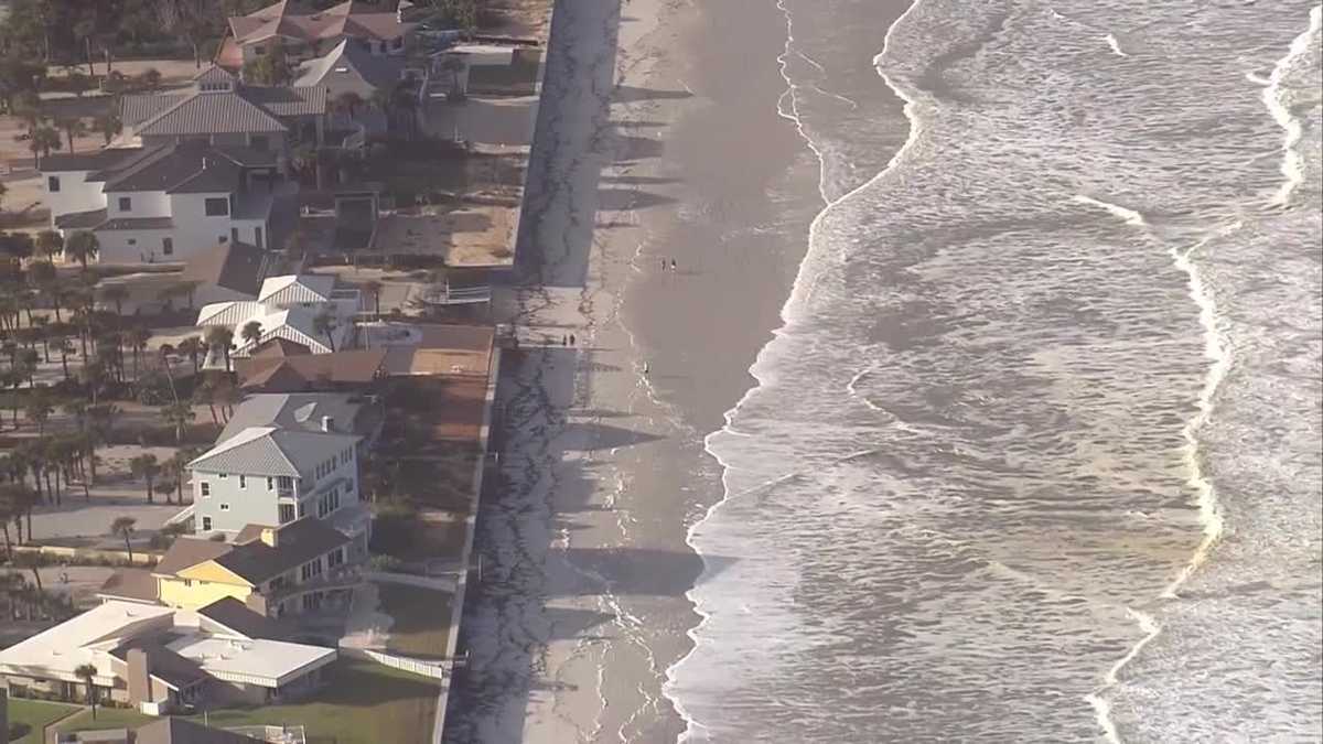 Volusia County beaches take a hit from rough surf and king tide