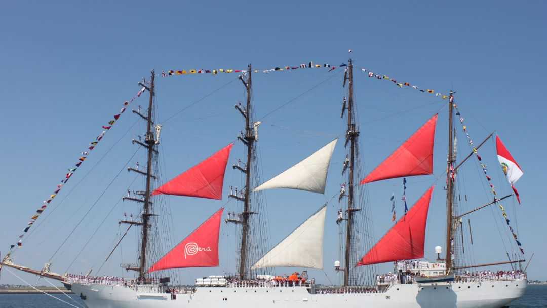 Take a rare look inside one of the world's largest tall ships while it visits for Sail Boston