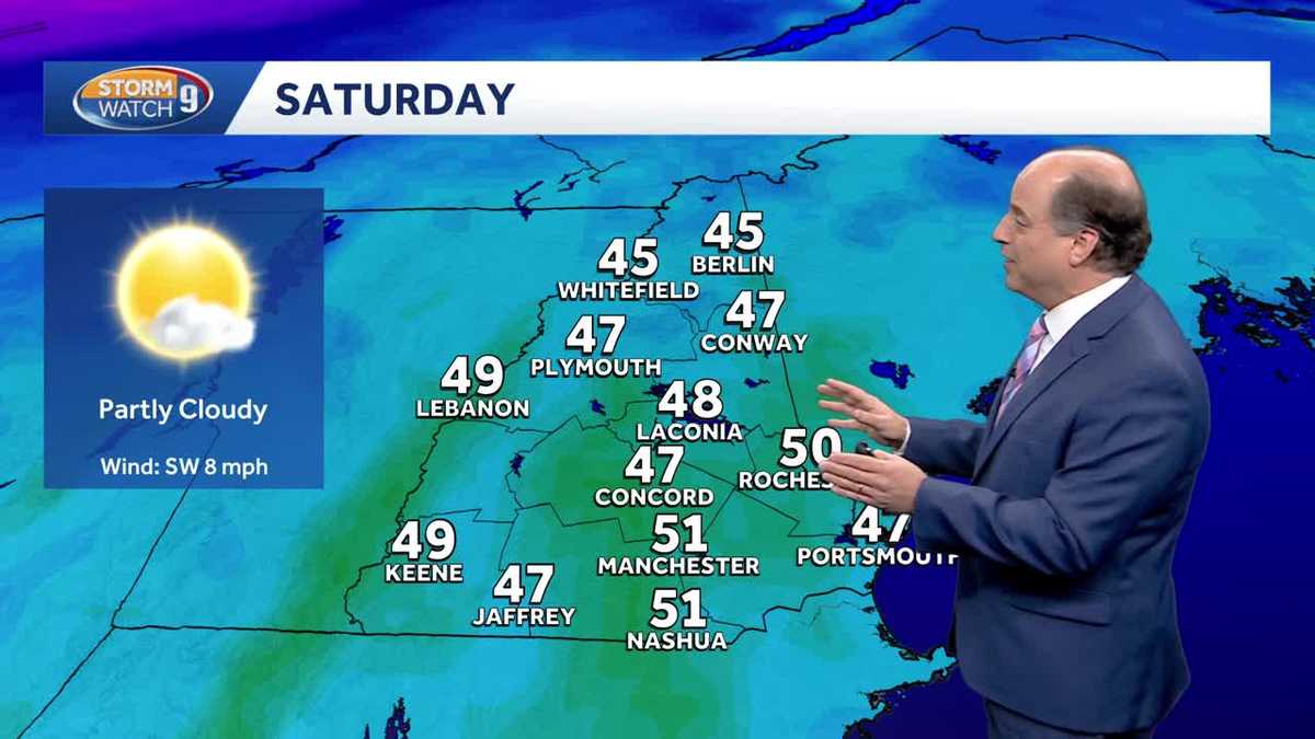 Video: Milder weather ahead in New Hampshire