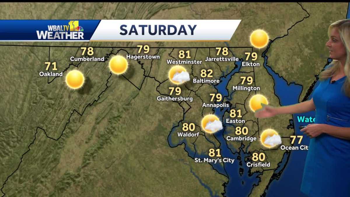 Sunny skies over Labor Day weekend