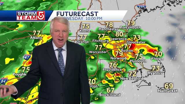 Video: Timeline for next round of rain in Mass.