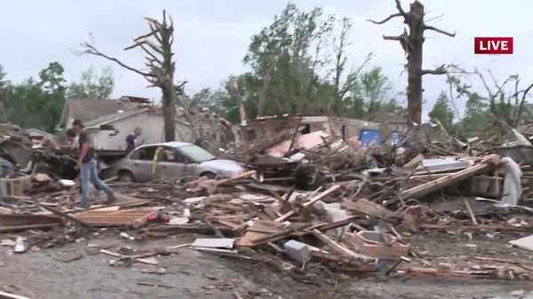 greenfield residents begin storm cleanup