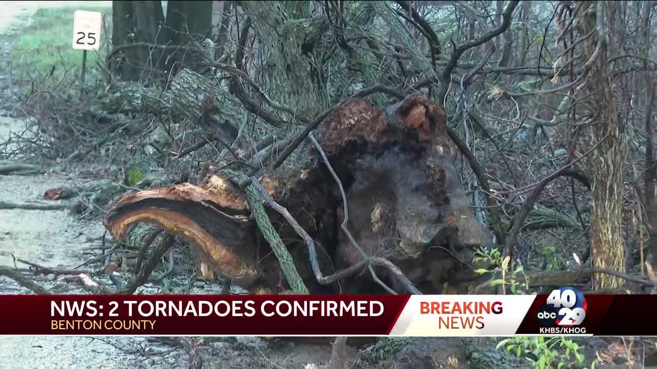 NWS confirms 2 tornadoes struck Benton County - Vimarsana News