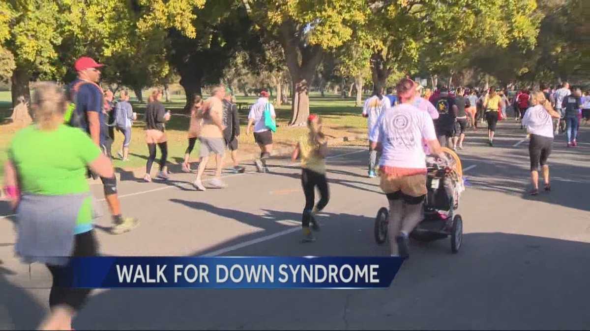 Hundreds come out for Step Up for Down Syndrome walk