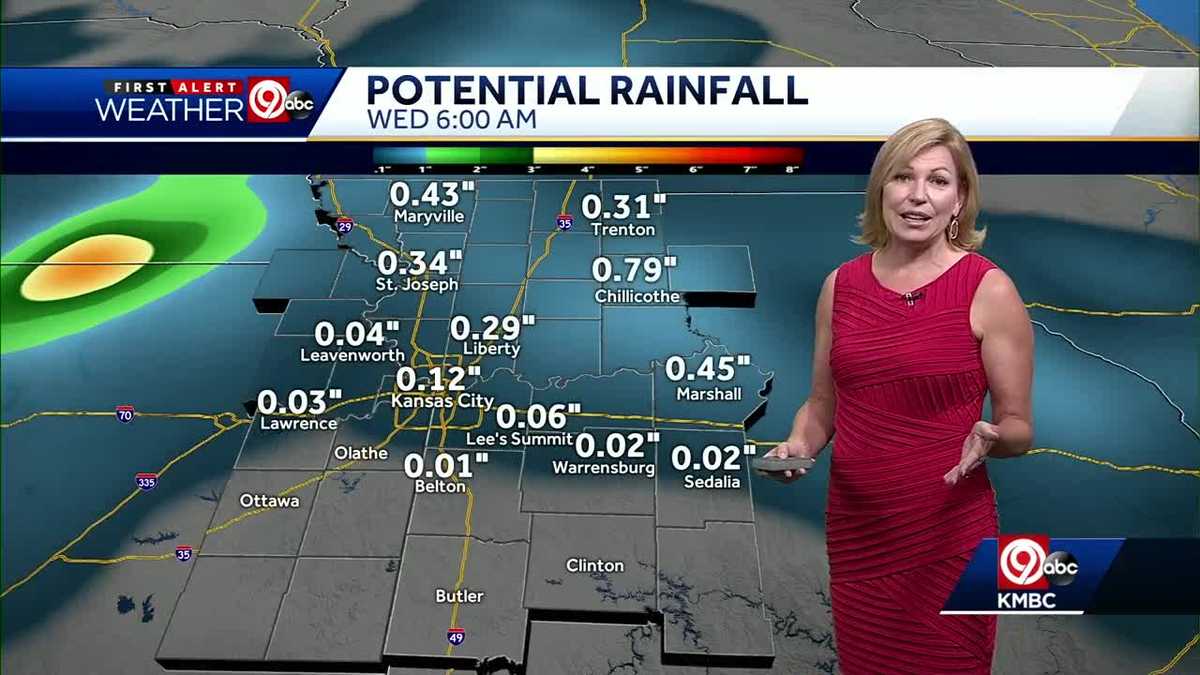 First Alert Rain expected to move in Wednesday afternoon