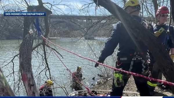 body of adult found near des moines river