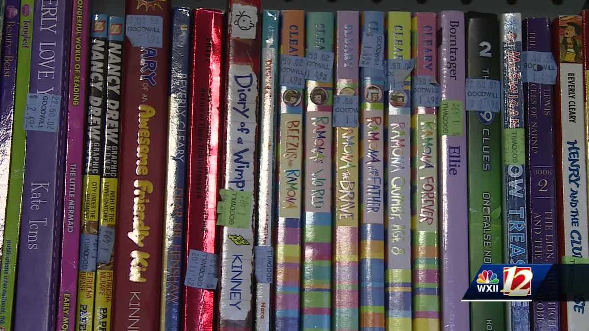 Some North Carolina Goodwill stores offer free books to children Friday