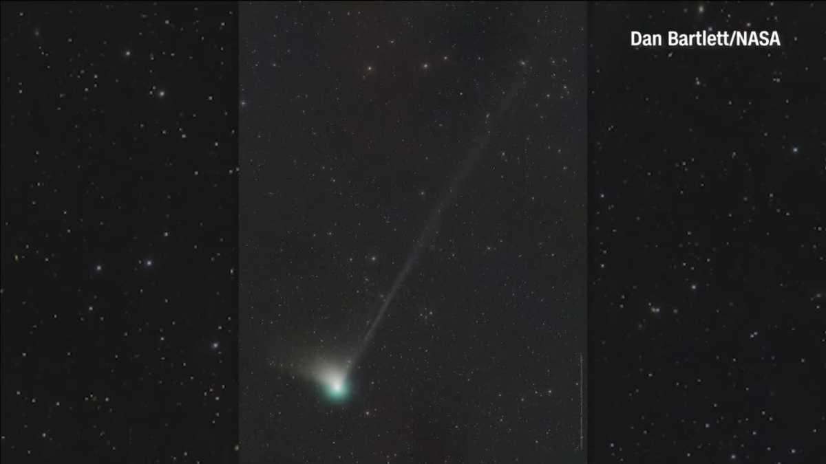 Jak mieszkańcy Oklahomy widzą kometę, nie widziano od epoki kamienia łupanego