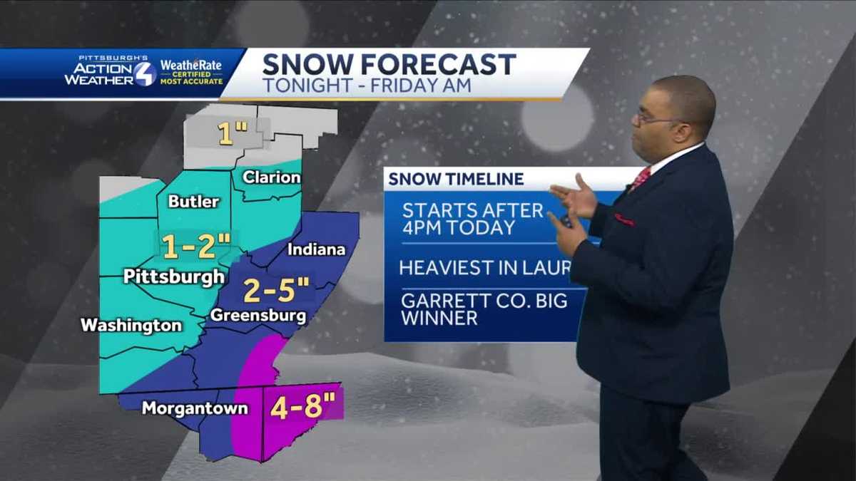 Impact Day: Snow arrives this evening