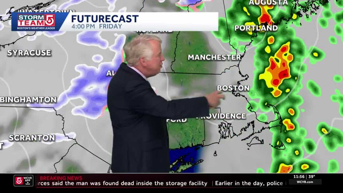 Video: Heavy rain and damaging winds forecasted for Friday
