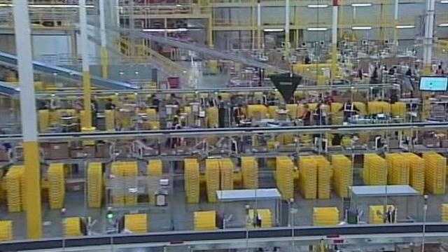 Amazon’s new fulfillment center opens, bringing more than 1,000 jobs