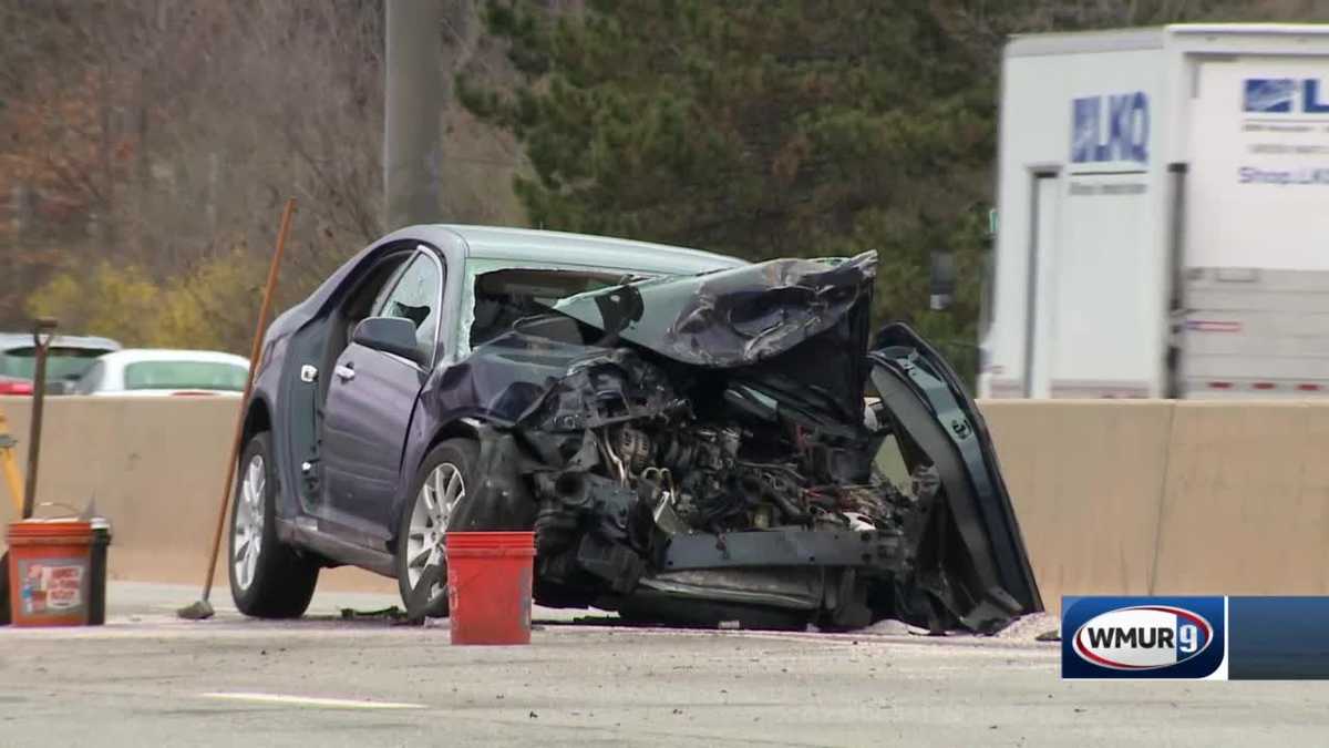 Wrong-way driver causes multi-vehicle crash on Everett Turnpike, police say