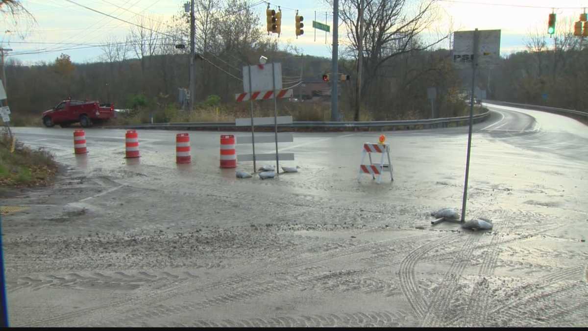Crews continue repairs on second water main break on Boyce Road