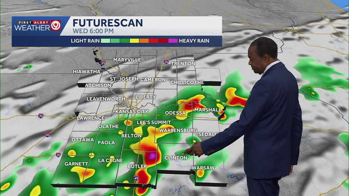 Kansas City heat wave ends as rain chances return for Wednesday, weekend