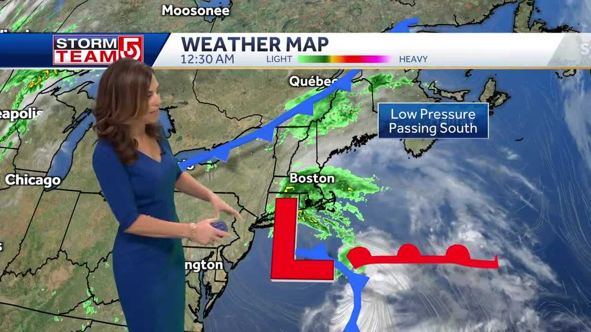 Video: Pockets of heavy rain during morning commute