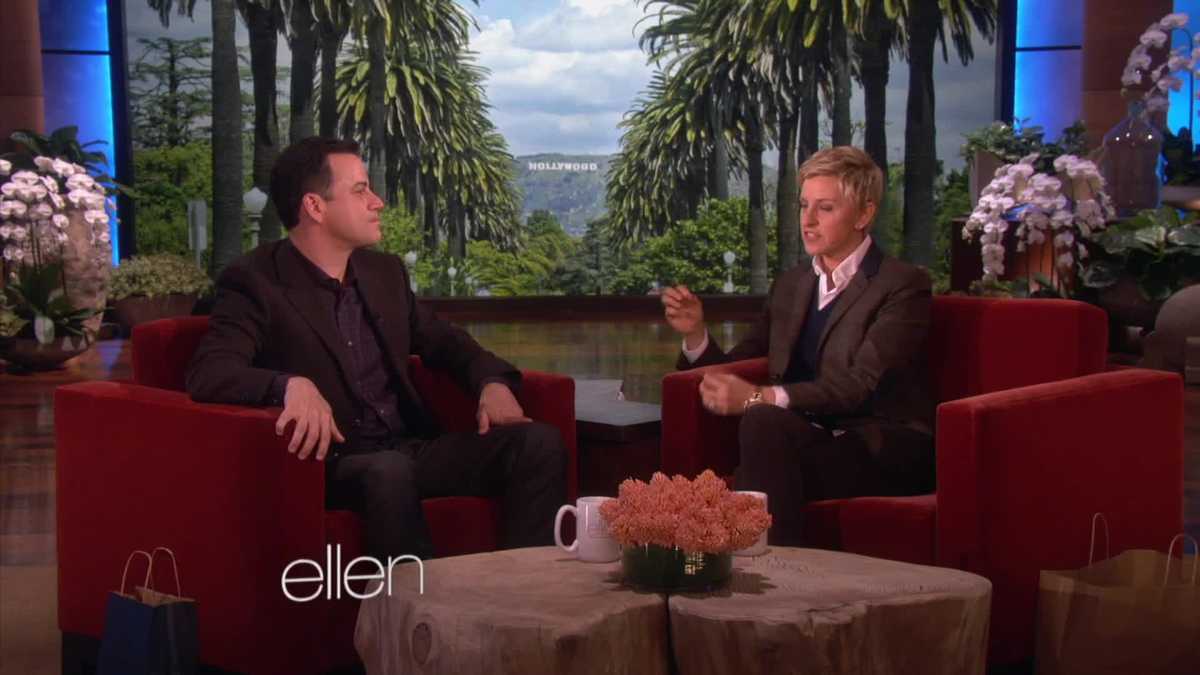 Jimmy Kimmel, Ellen to appear on each other's shows