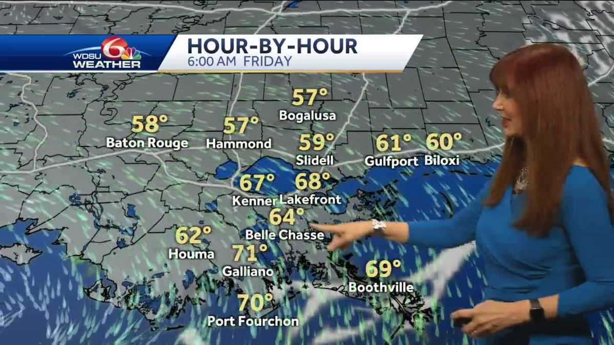 Nice weather through Sunday