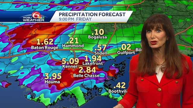 Concerns for locally heavy rain Friday - Vimarsana News