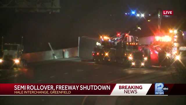 Semitrailer rollover shuts down traffic in Hale Interchange - Vimarsana News