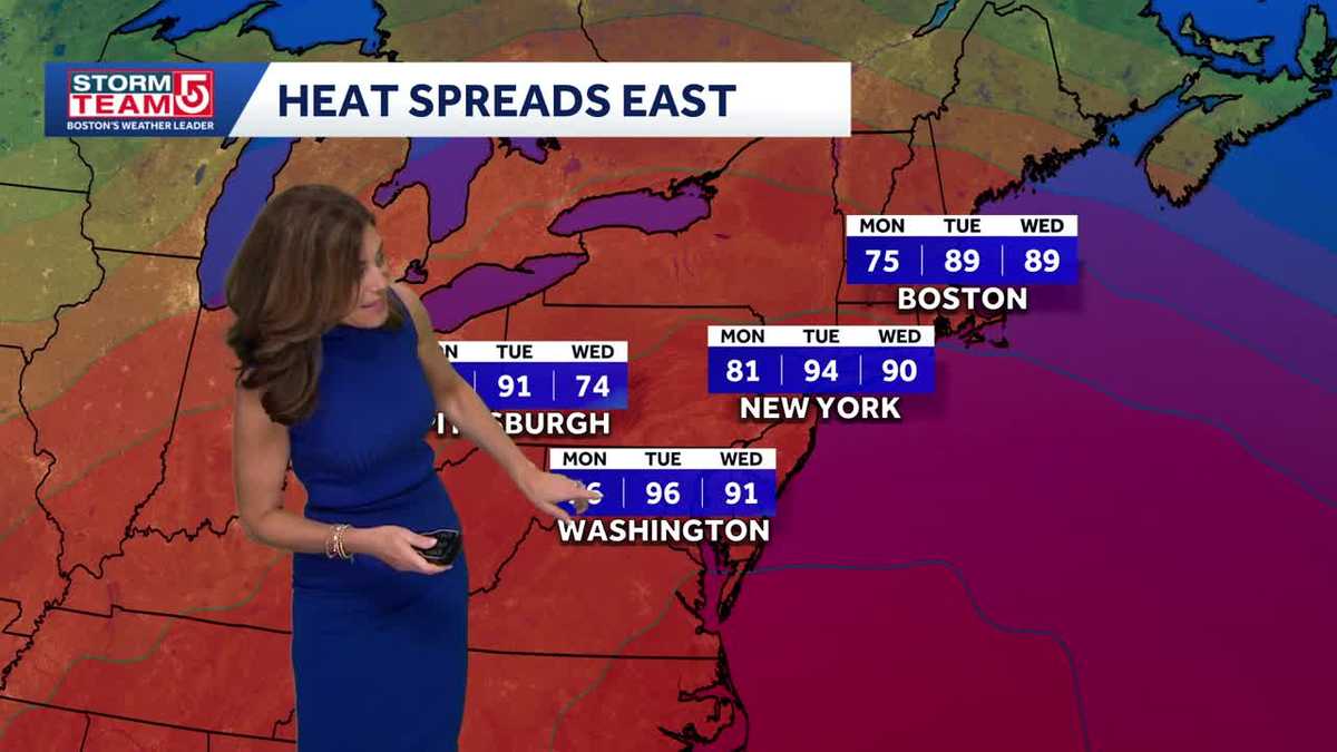 Video: Cooler Friday ahead of warmer stretch
