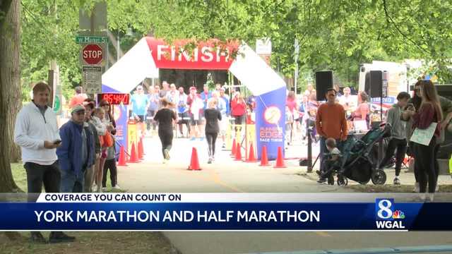 Runners giving it their all in the YMCA marathon and half marathon in York - Vimarsana News