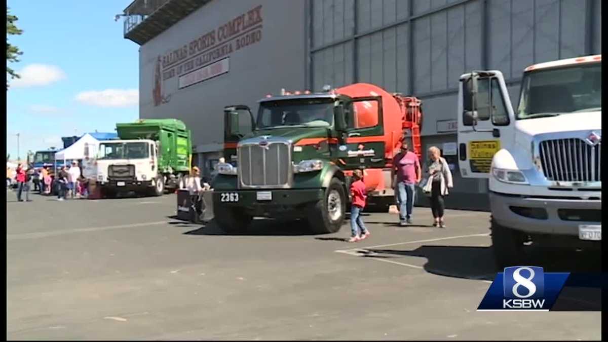 Touch a truck is one of many things coastal kids home care does for