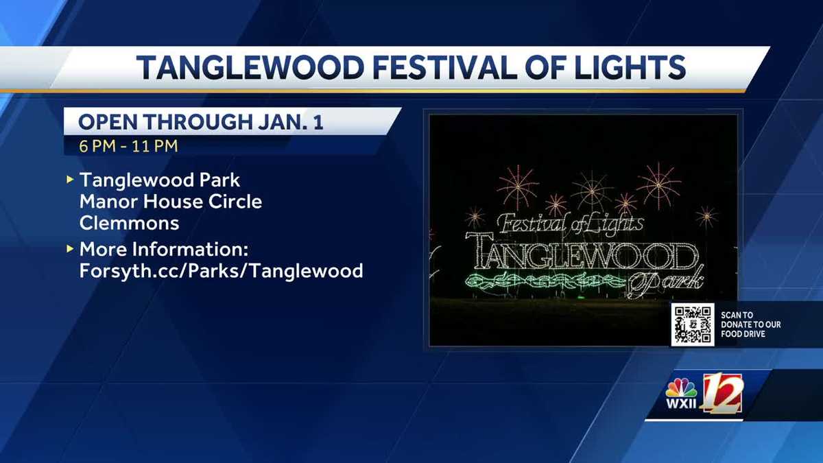 Tanglewood Festival of Lights on display through the rest of 2023