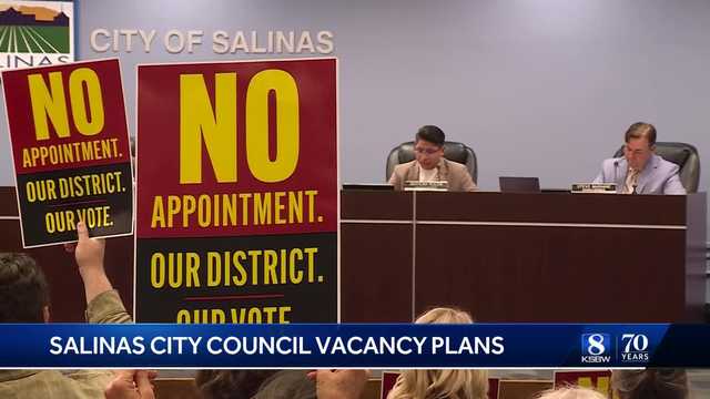 Salinas City Council approves short term appointment of District 3 seat