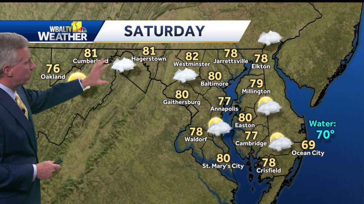 Rain tapers off Friday night
