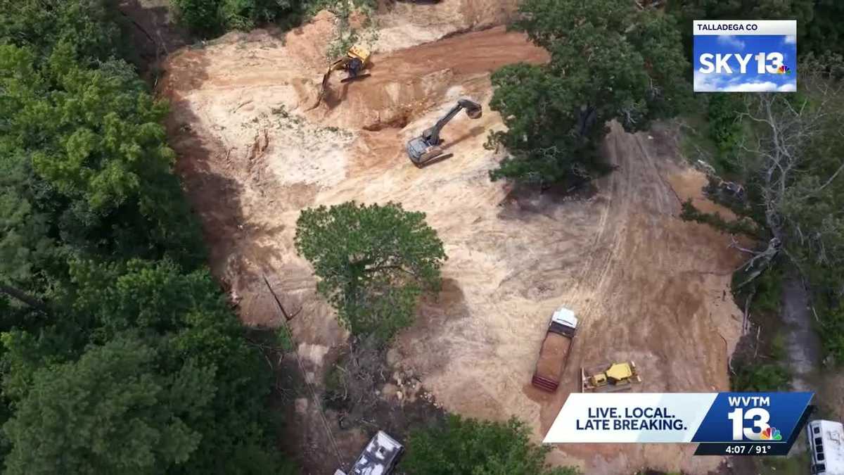 FBI assisting investigation at Talladega County property as excavation ...