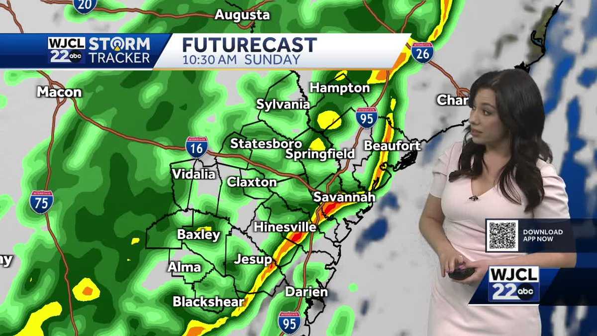 Rain chances increase this weekend....strong to severe storms possible