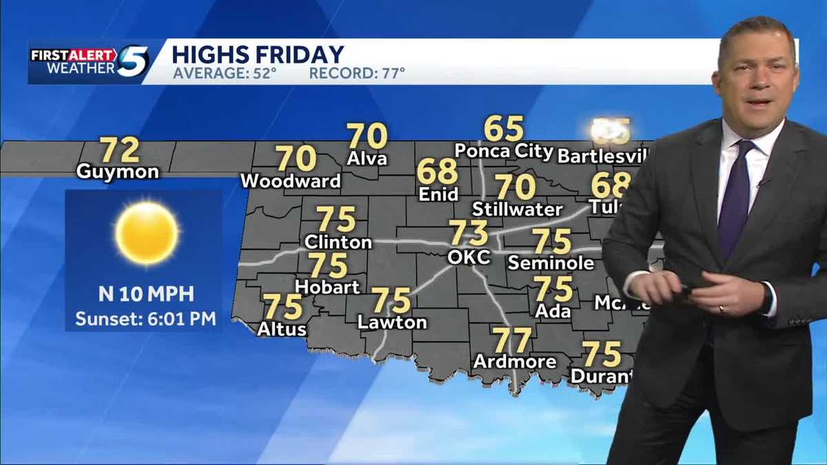 Winter cold moving out, spring warmth moving in