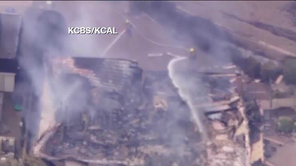 Fast-moving fire burn homes in Orange County - KCRA