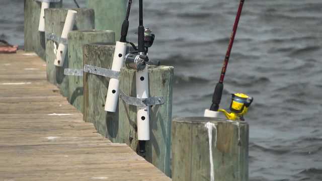 dock king fishing pole Skipper Rod  KISTLER Fishing The reel comes pre Dock Edge 10 Ft Pole
