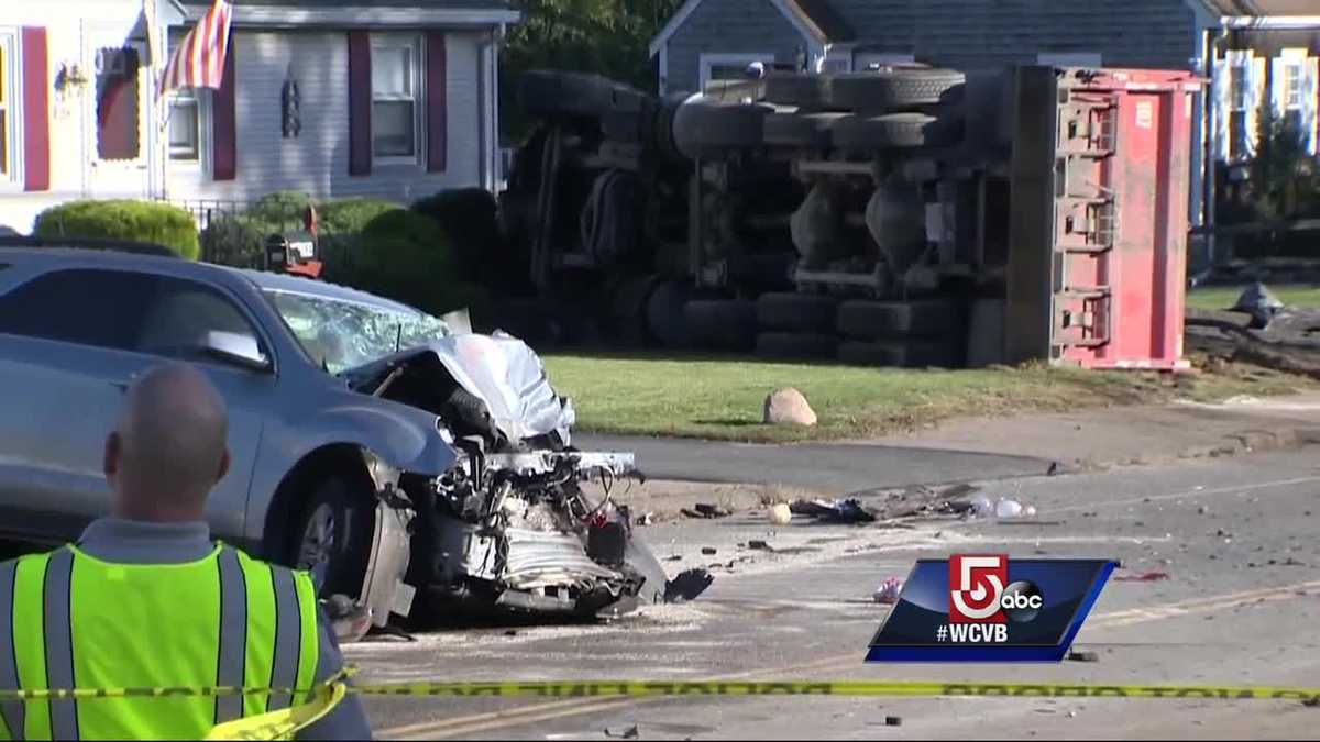 Woman killed in crash with dump truck had no time to react