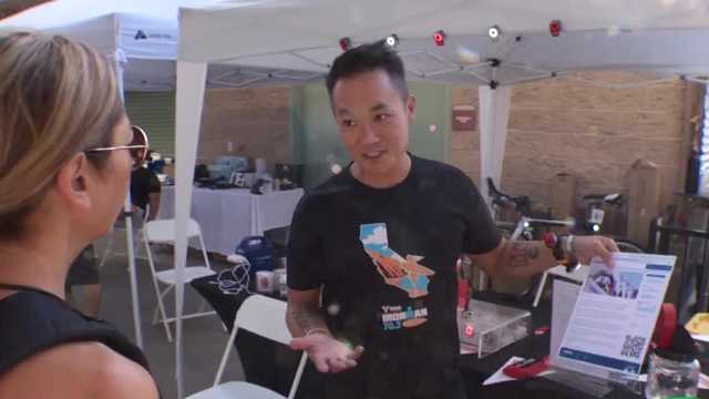 Ironman athlete makes donating blood part of his endurance training - Vimarsana News