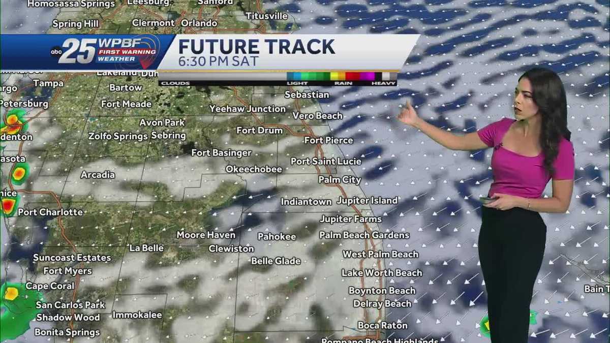 A breezy weekend ahead