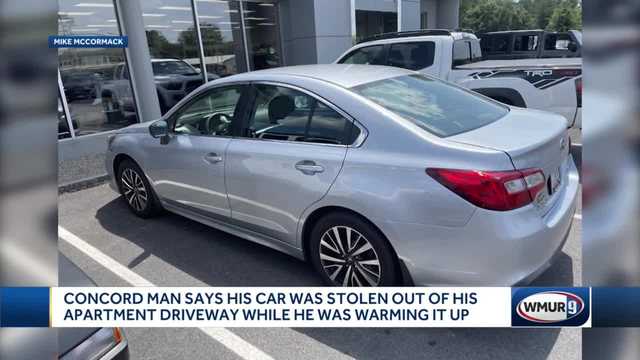 Concord man says his car was stolen while warming up - Vimarsana News