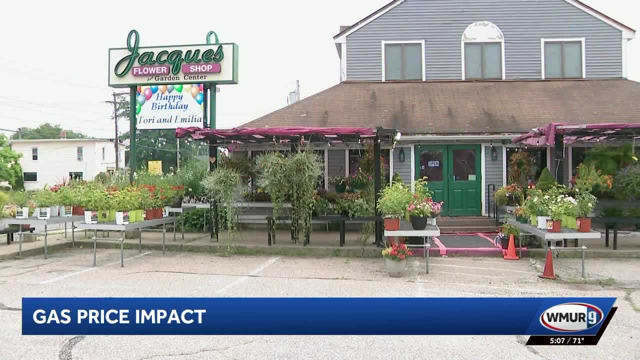 Manchester flower shop feels impact of high gas prices on their business