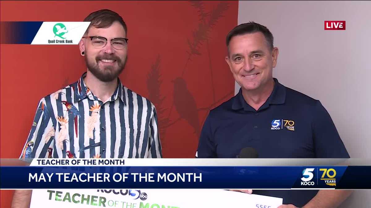 Roosevelt Middle School teacher named May Teacher of the Month
