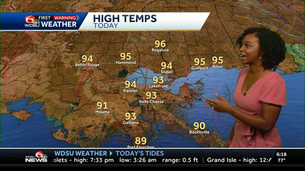 Impact Day: Heat Advisory Continues Today | Tracking Gulf System for ...