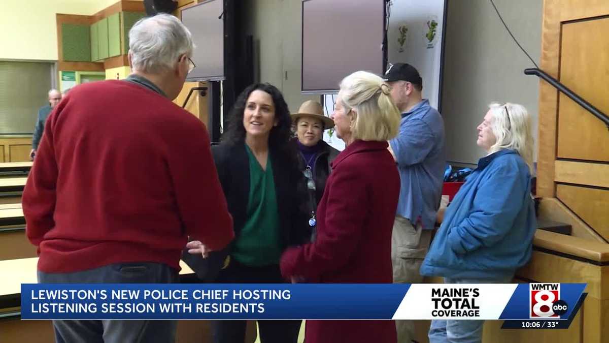 New police chief in Lewiston meets with residents over community concerns