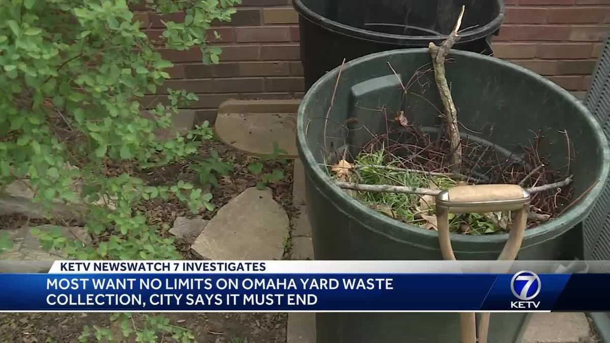 Most want no limits on Omaha yard waste collection, city says it must end