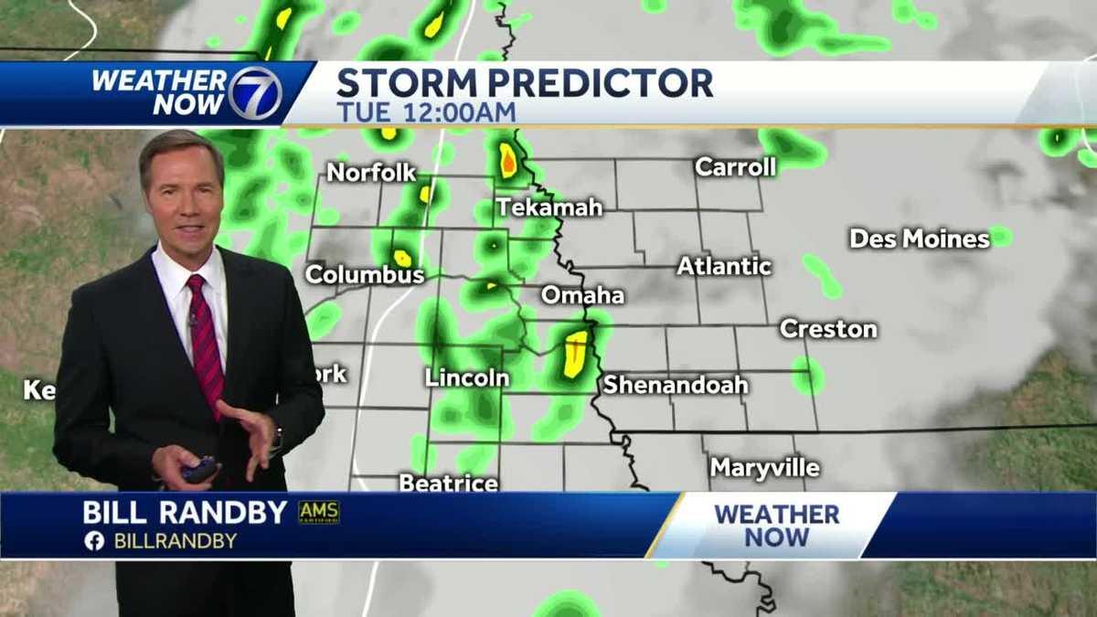 More showers tonight